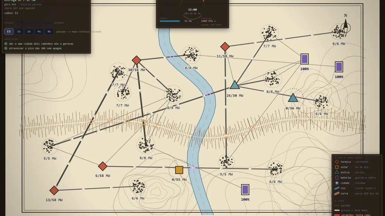 Blackstart — Serra Gaúcha (App screen 3 of 4)