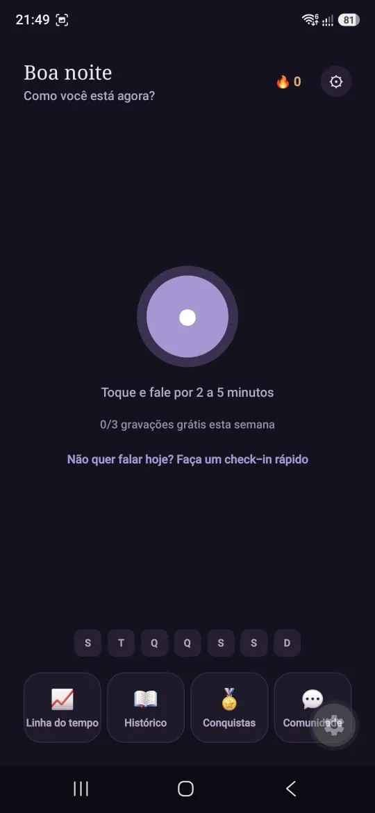 Íris — Tela 2 (Tela do aplicativo 2 de 3)